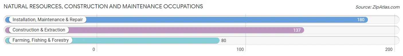 Natural Resources, Construction and Maintenance Occupations in Fillmore County