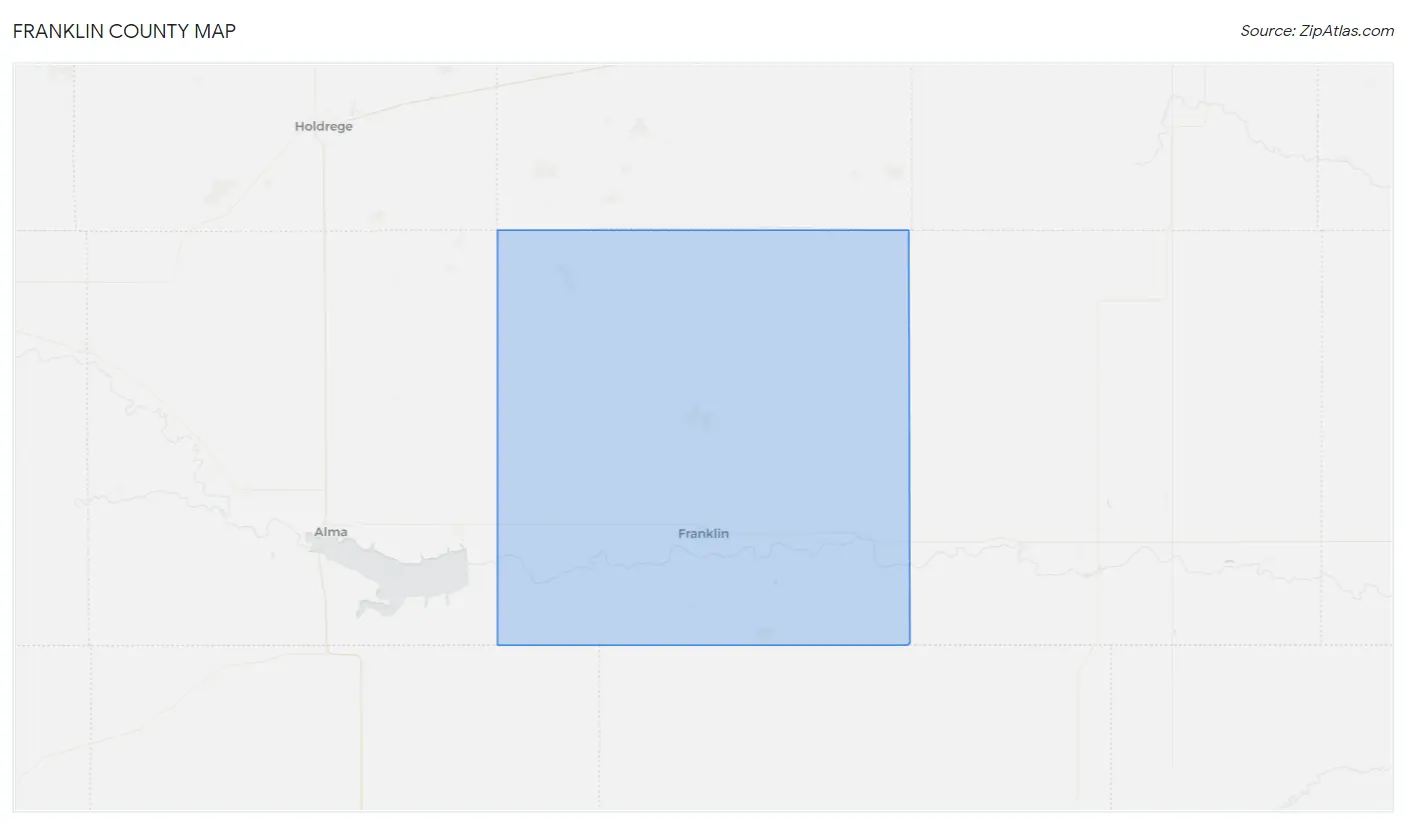 Franklin County Map