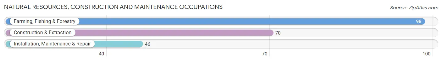 Natural Resources, Construction and Maintenance Occupations in Frontier County