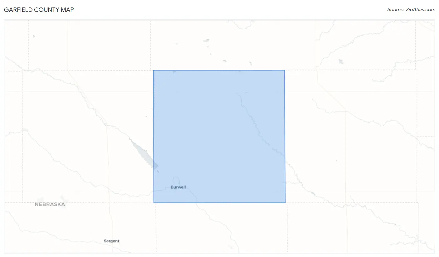 Garfield County Map