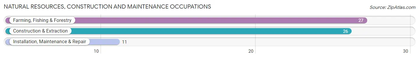 Natural Resources, Construction and Maintenance Occupations in Grant County