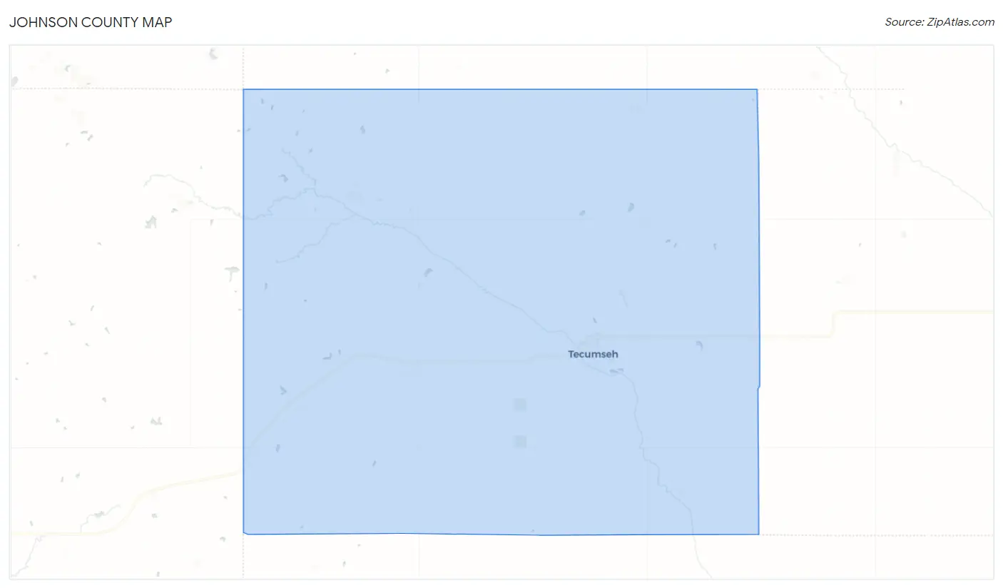 Johnson County Map
