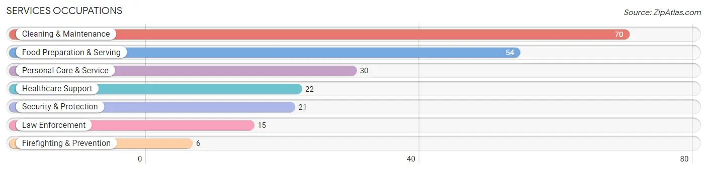 Services Occupations in Kimball County