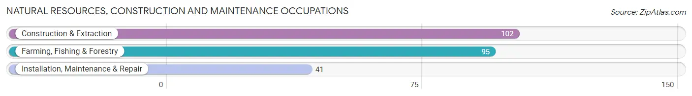 Natural Resources, Construction and Maintenance Occupations in Nuckolls County