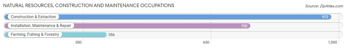 Natural Resources, Construction and Maintenance Occupations in Scotts Bluff County