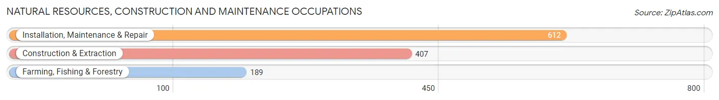 Natural Resources, Construction and Maintenance Occupations in Seward County