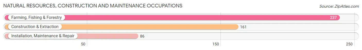 Natural Resources, Construction and Maintenance Occupations in Thayer County