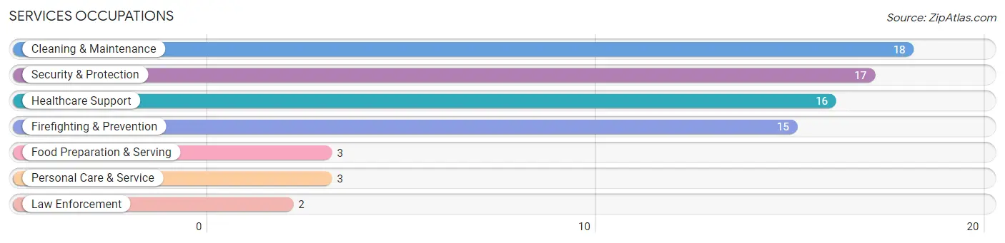 Services Occupations in Thomas County