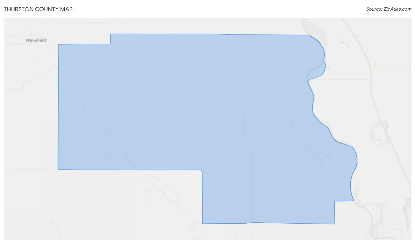 Thurston County Map