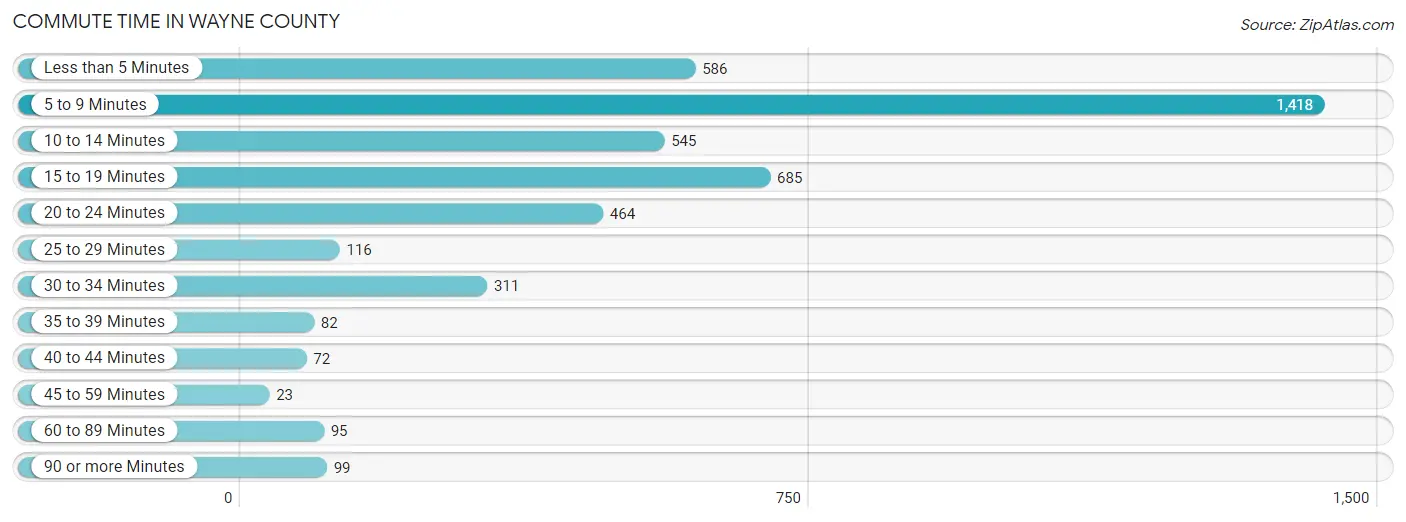 Commute Time in Wayne County