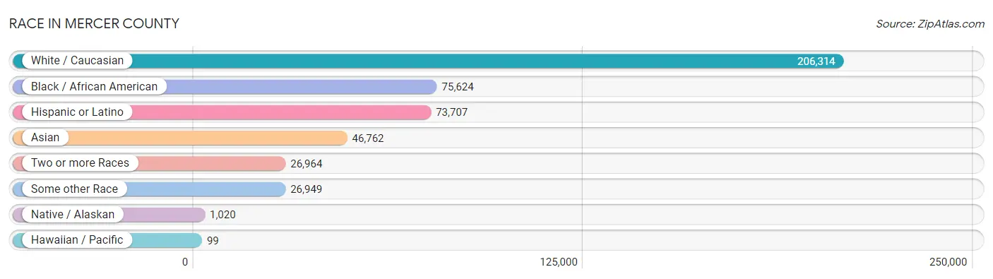 Race in Mercer County