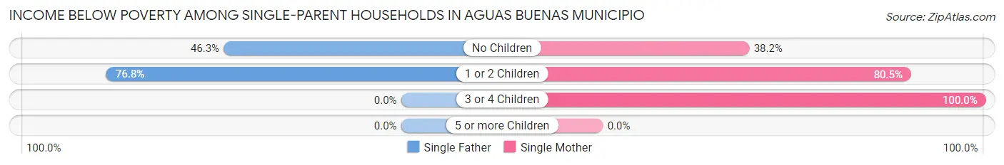 Income Below Poverty Among Single-Parent Households in Aguas Buenas Municipio