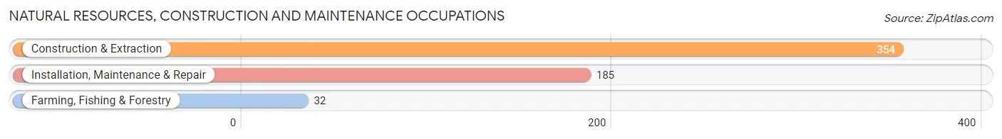 Natural Resources, Construction and Maintenance Occupations in Florida Municipio