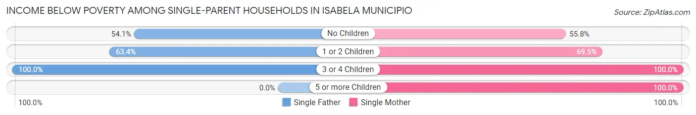 Income Below Poverty Among Single-Parent Households in Isabela Municipio
