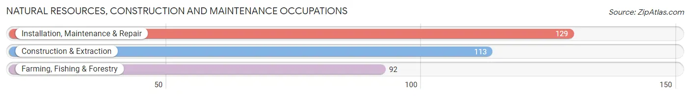 Natural Resources, Construction and Maintenance Occupations in Marshall County