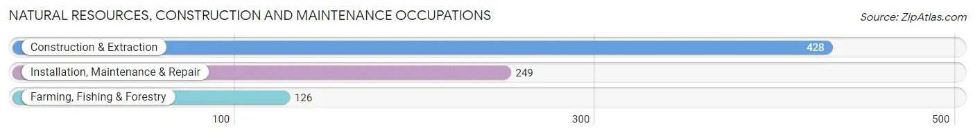 Natural Resources, Construction and Maintenance Occupations in Sawyer County