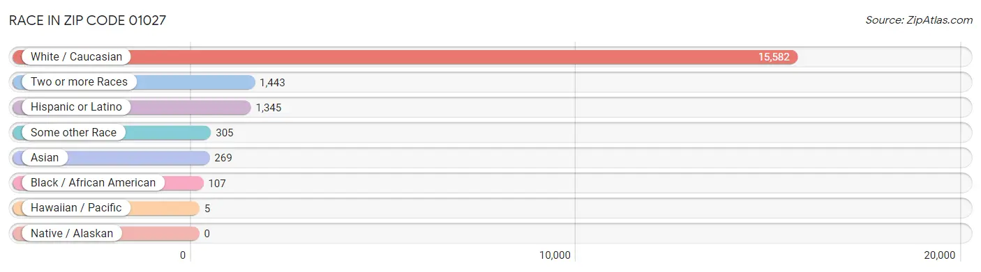 Race in Zip Code 01027