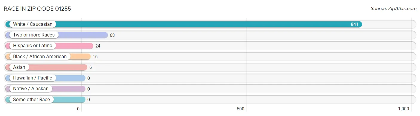 Race in Zip Code 01255