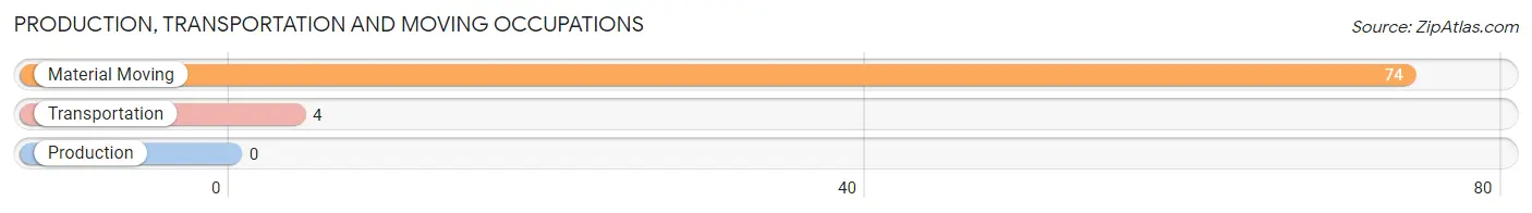Production, Transportation and Moving Occupations in Zip Code 03838
