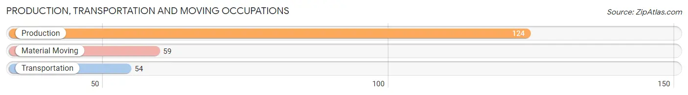 Production, Transportation and Moving Occupations in Zip Code 04989