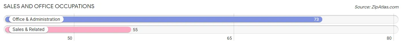 Sales and Office Occupations in Zip Code 06058