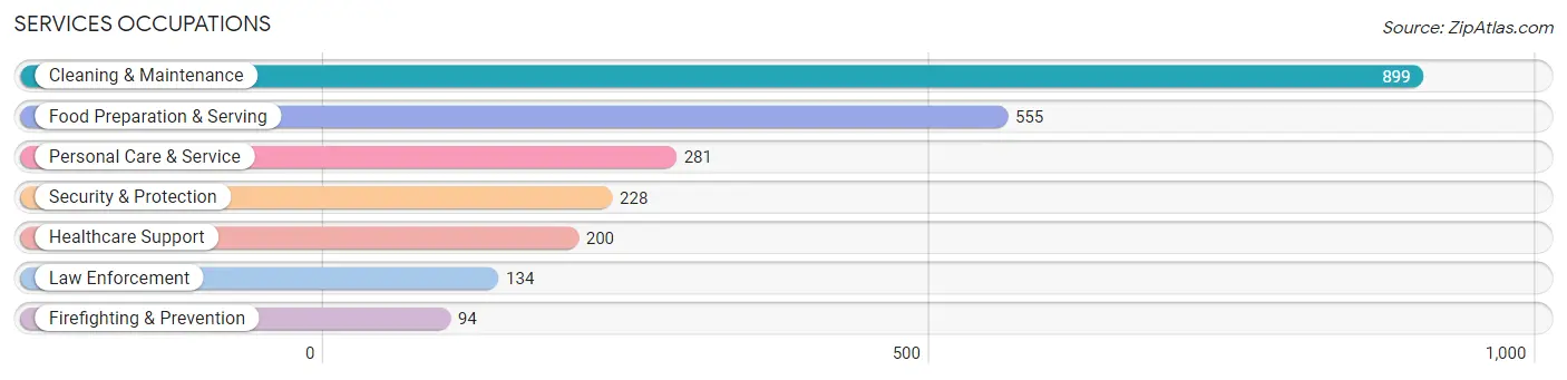 Services Occupations in Zip Code 07960