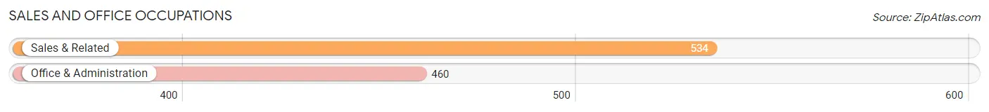 Sales and Office Occupations in Zip Code 08251