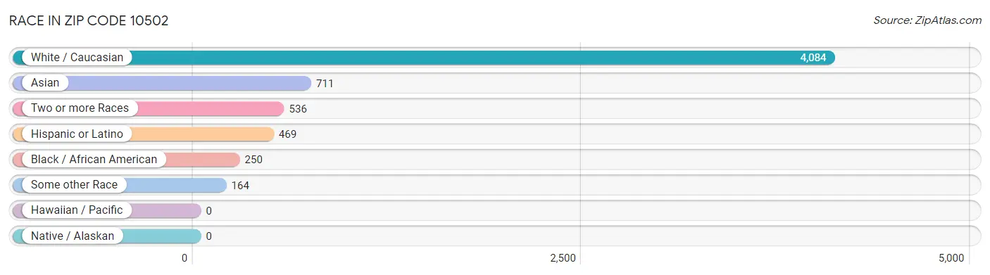 Race in Zip Code 10502