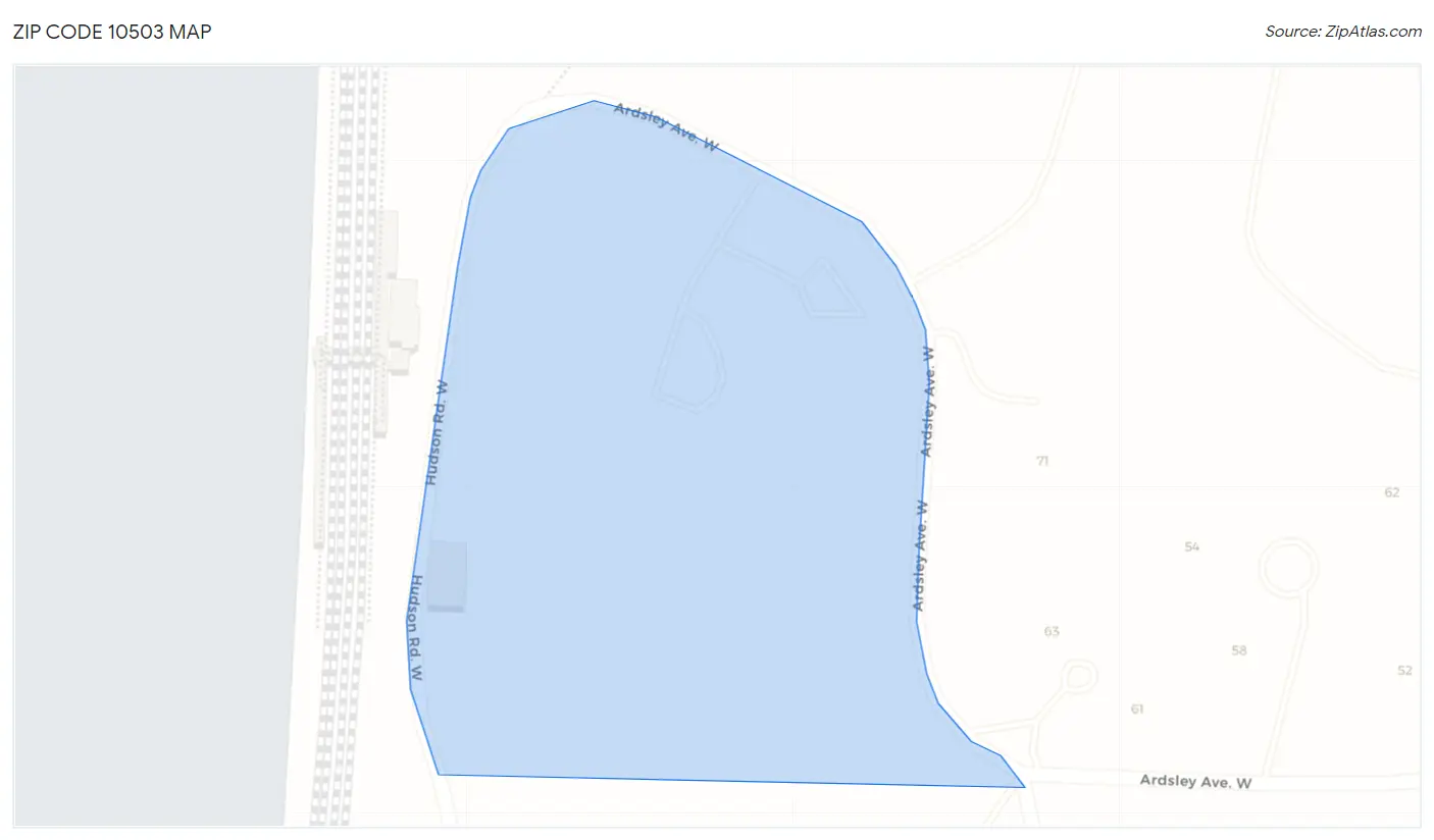 Zip Code 10503 Map