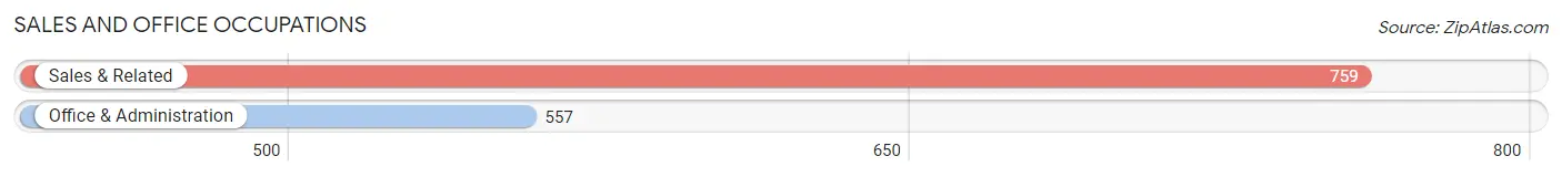 Sales and Office Occupations in Zip Code 10924