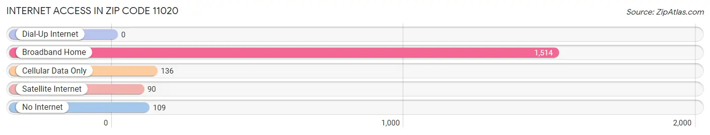 Internet Access in Zip Code 11020