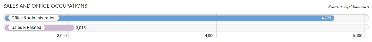 Sales and Office Occupations in Zip Code 11706