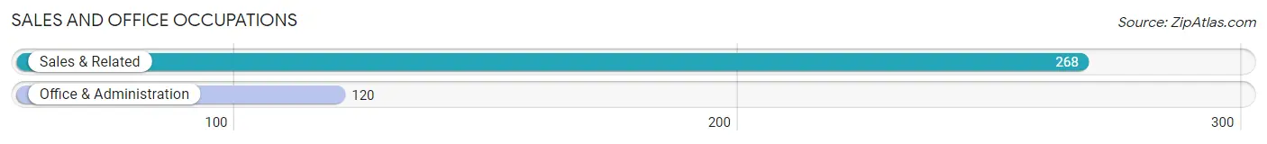 Sales and Office Occupations in Zip Code 11796