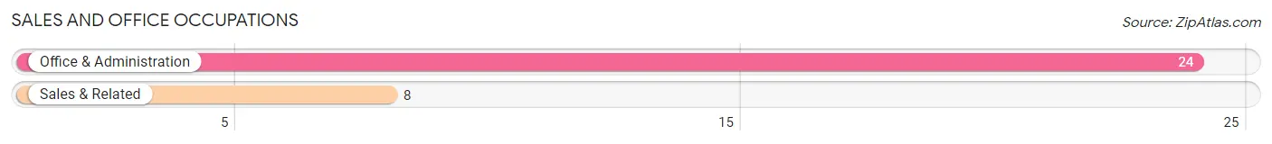 Sales and Office Occupations in Zip Code 12726