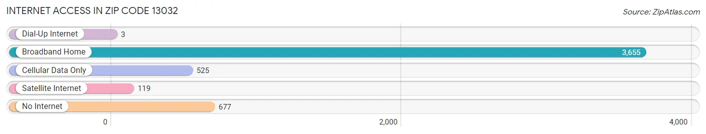 Internet Access in Zip Code 13032