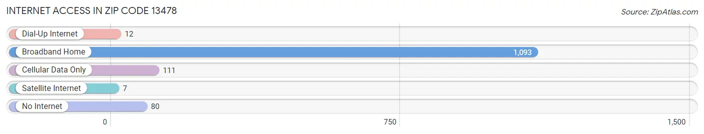 Internet Access in Zip Code 13478