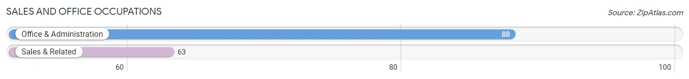 Sales and Office Occupations in Zip Code 13652