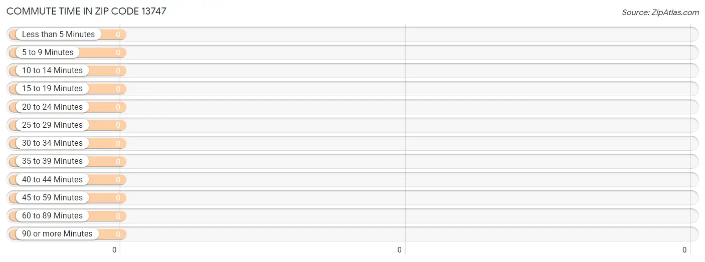 Commute Time in Zip Code 13747