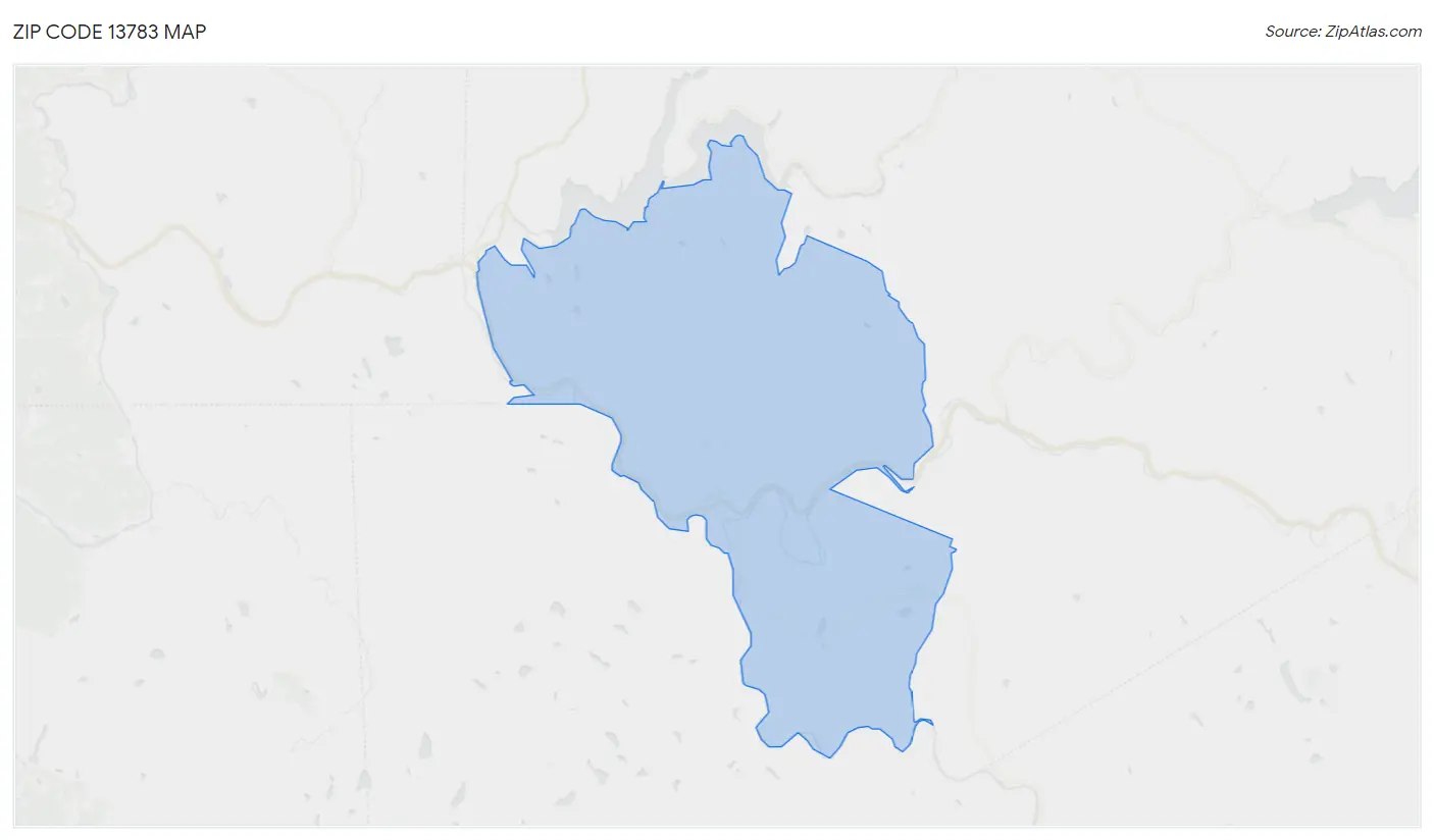 Zip Code 13783 Map