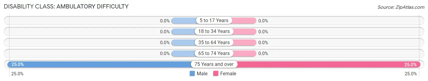 Disability in Zip Code 14039: <span>Ambulatory Difficulty</span>