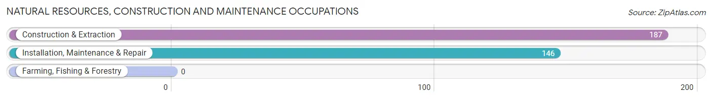 Natural Resources, Construction and Maintenance Occupations in Zip Code 14445