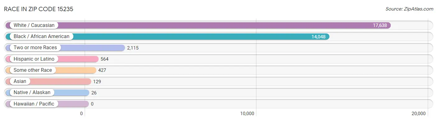 Race in Zip Code 15235