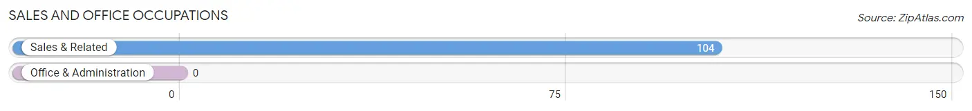 Sales and Office Occupations in Zip Code 15484