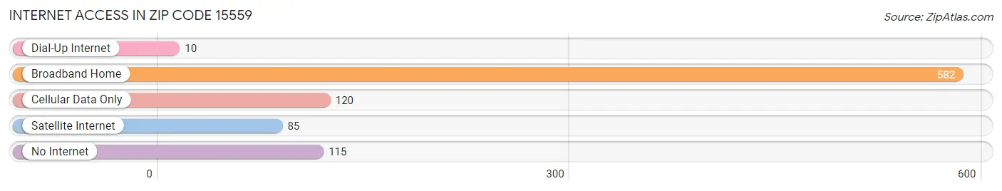 Internet Access in Zip Code 15559