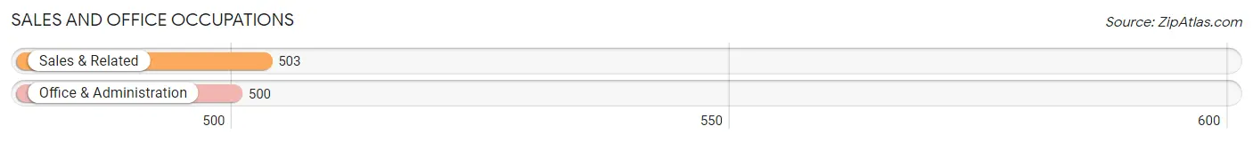 Sales and Office Occupations in Zip Code 15690