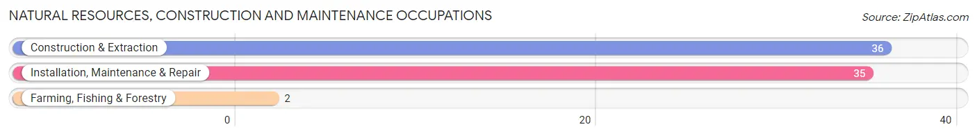 Natural Resources, Construction and Maintenance Occupations in Zip Code 16340