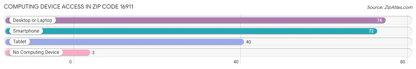 Computing Device Access in Zip Code 16911