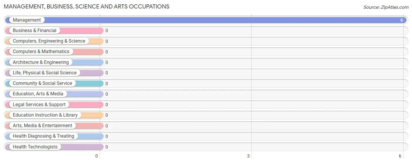 Management, Business, Science and Arts Occupations in Zip Code 16940