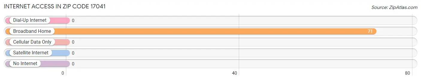 Internet Access in Zip Code 17041