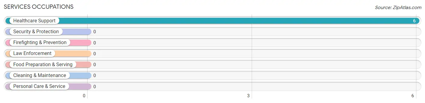 Services Occupations in Zip Code 18070